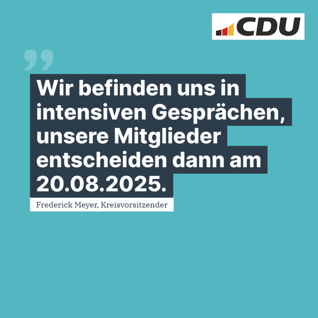Pressestatement zur Landratswahl